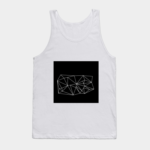 Triangles Tank Top by Kuro